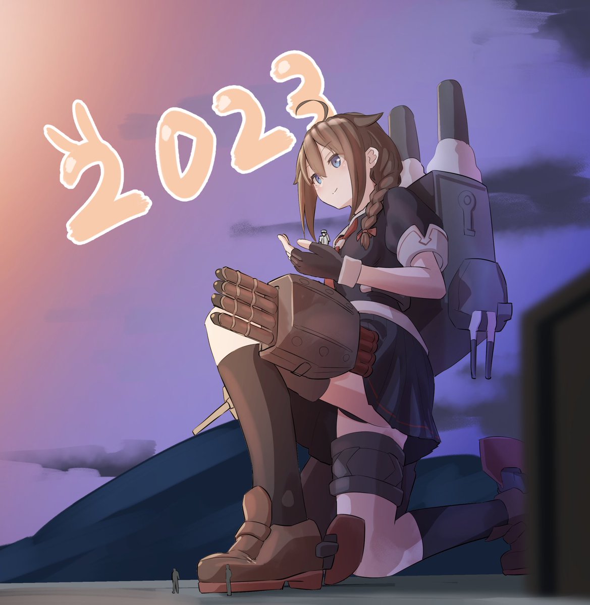 2023年巨大時雨さん ＃巨大娘 #艦これ ＃時雨 （現在1/3まで制作準備中