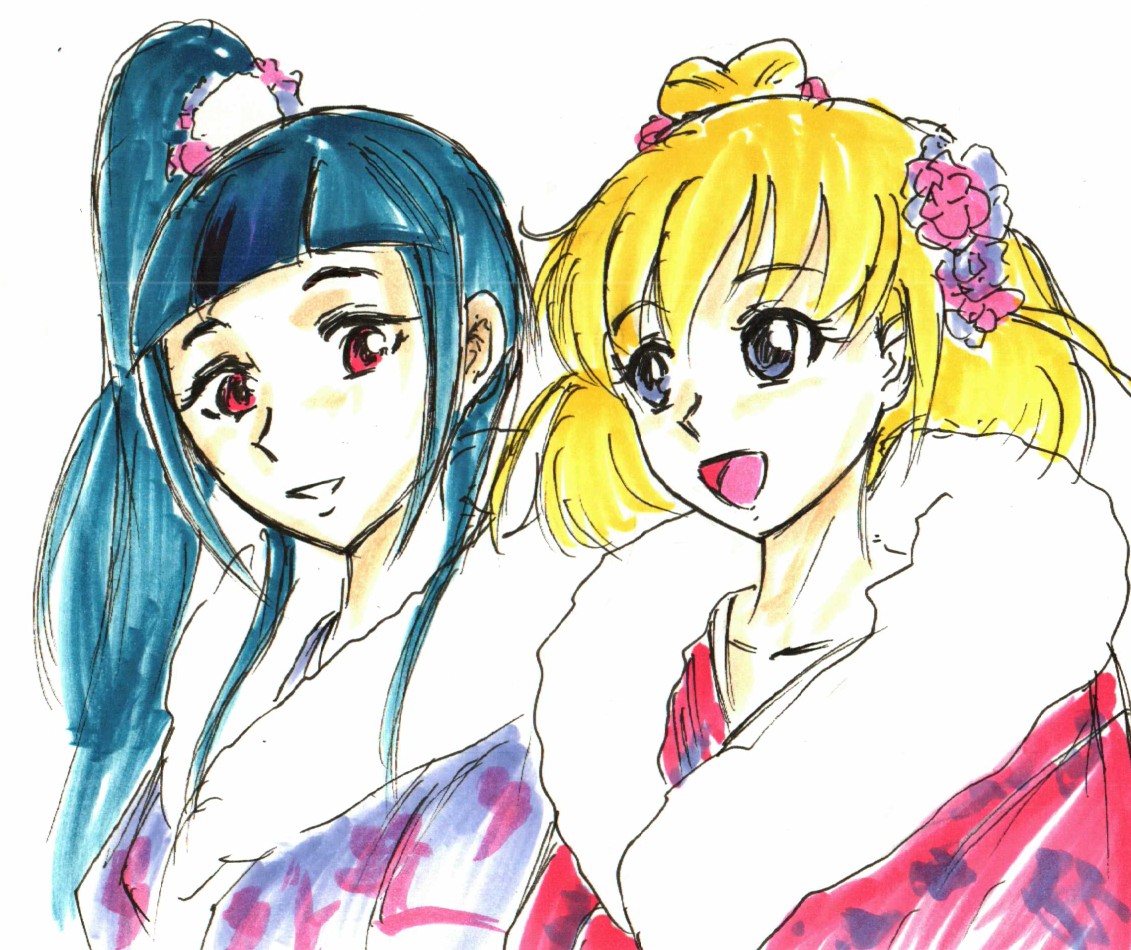 「改めて「あけましておめでとうございます」的な過去絵。 」|沖庵のイラスト