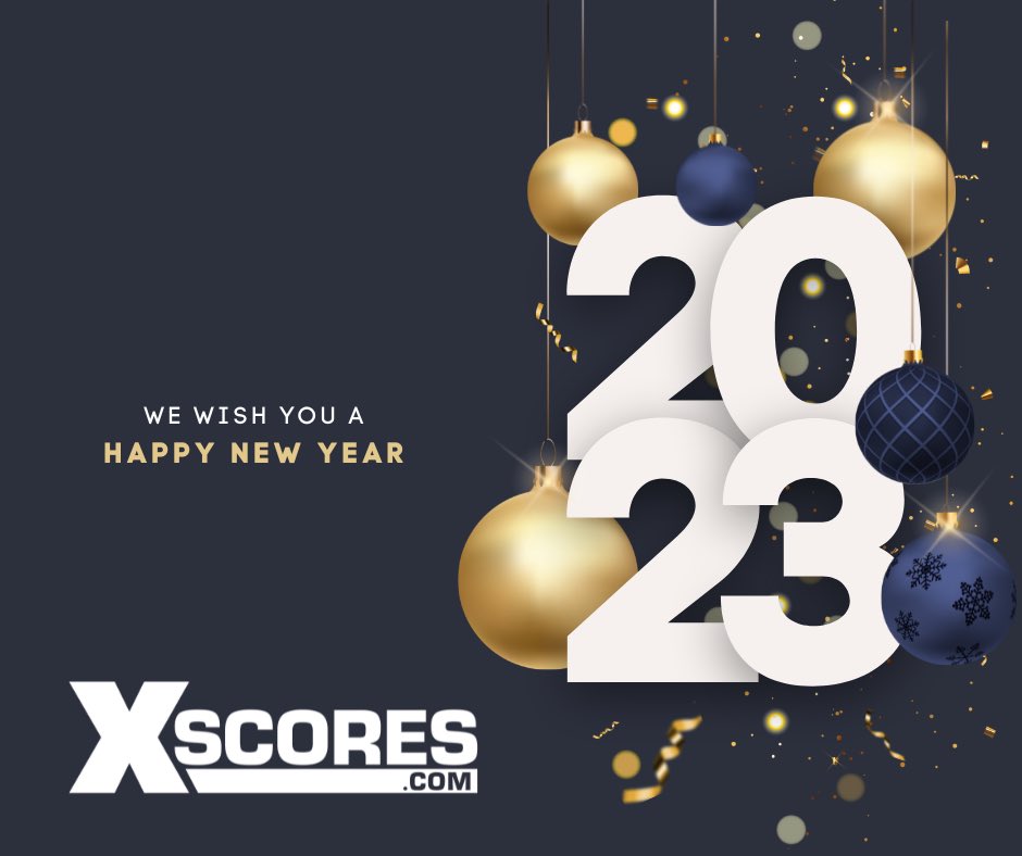 xscores's tweet photo. Happy New Year 🥳 

#xscores https://t.co/4jjhEiZiah