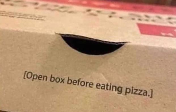 Für wie dumm halten die uns tatsächlich?!
#Essen #Nahrung #Belehrung #Pizza