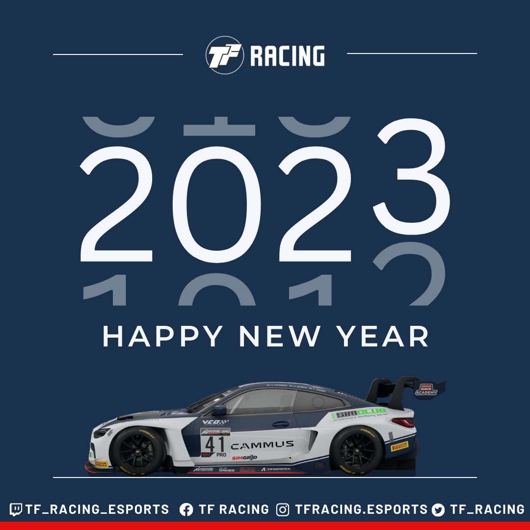 TF_Racing's tweet photo. Kαλή Πρωτοχρονιά και ευτυχισμένο το 2023 για όλους!
#tfracing #beACC #simracing #esports #gt3 #greeksimracing #greeksimracers #assettocorsacompetizione #assettocorsa #FLExTREME #thesimgrid #vcoesports #VCOxLFM #esports #lowfuelmotorsport #racing #motorsports #happynewyear23 https://t.co/6lC5cB0G0s