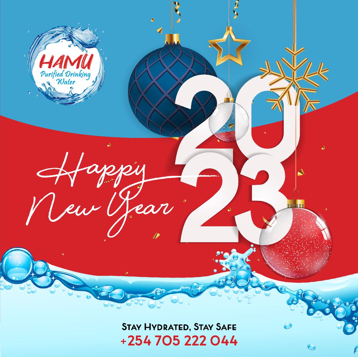 Happy New Year!! Stay hydrated!