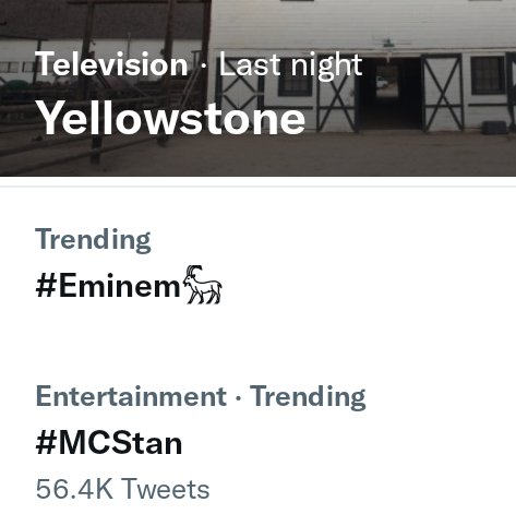 Love seeing #Eminem𓃵 trending at the very beginning of 2023