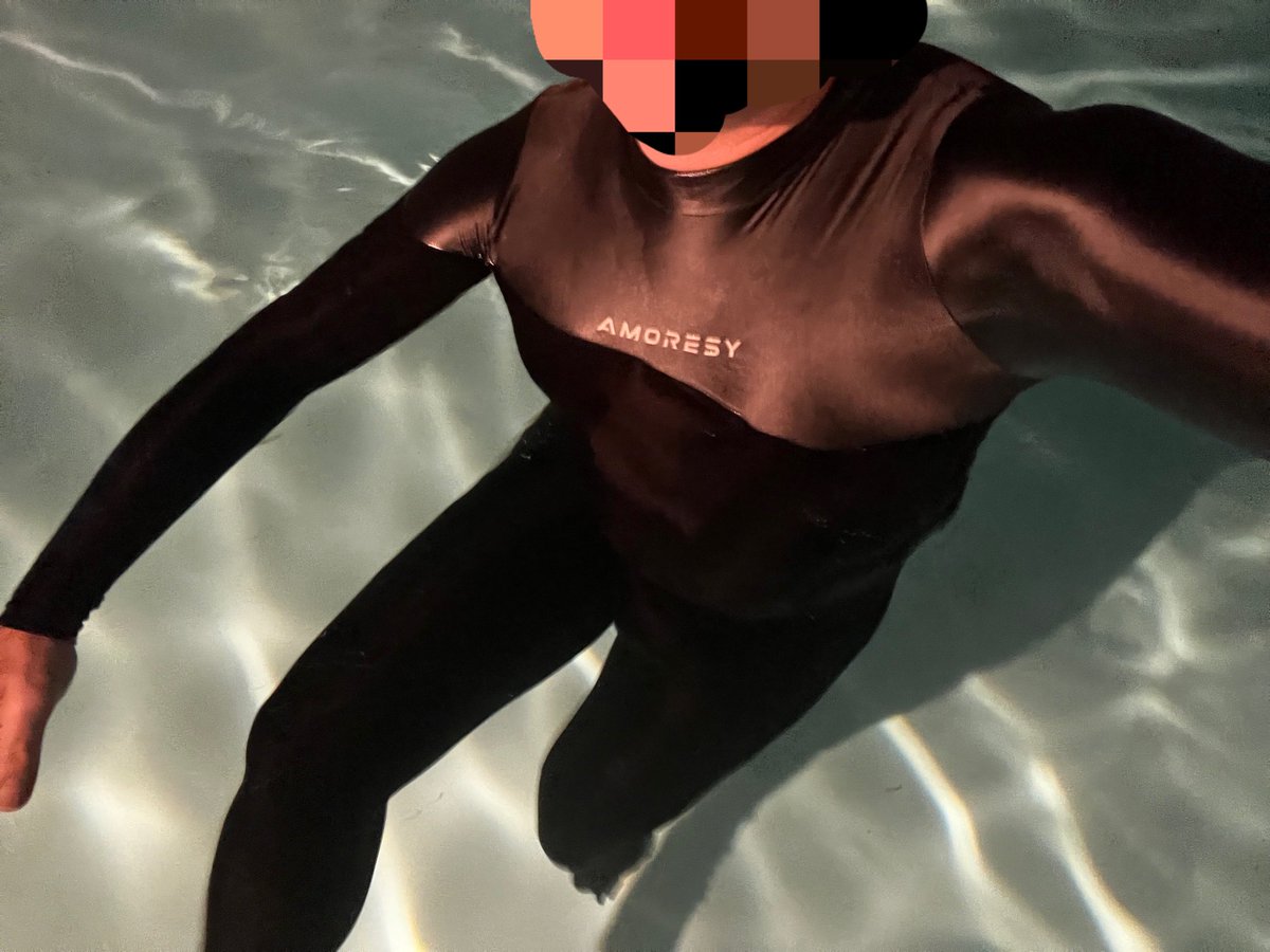 dampslick1's tweet photo. Swimming in an amoresy suit. Happy 2023. Anyone want to join me? https://t.co/fs0d8ozKzZ