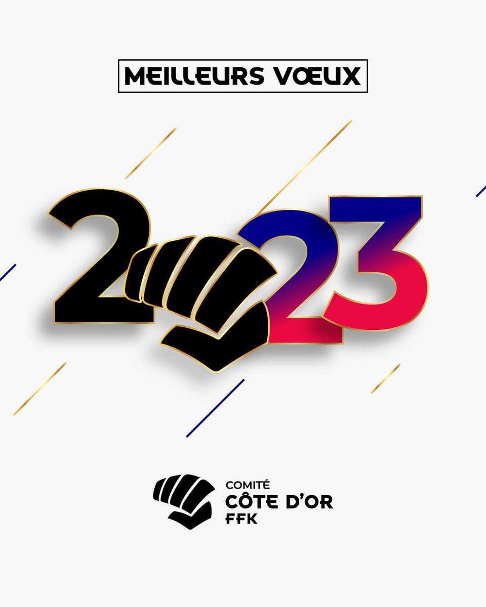 cdkarate21's tweet photo. #meilleursvoeux2023
 
Le Président Franck Picard, les membres du Comité Directeur, le Directeur Technique Départemental et son équipe ainsi que tous les membres du Comité Côte d'Or FFK, vous présentent leurs vœux pour cette nouvelle année.

#cdkarate21 #FFK #saison20222023 https://t.co/40ydqPSG0Q