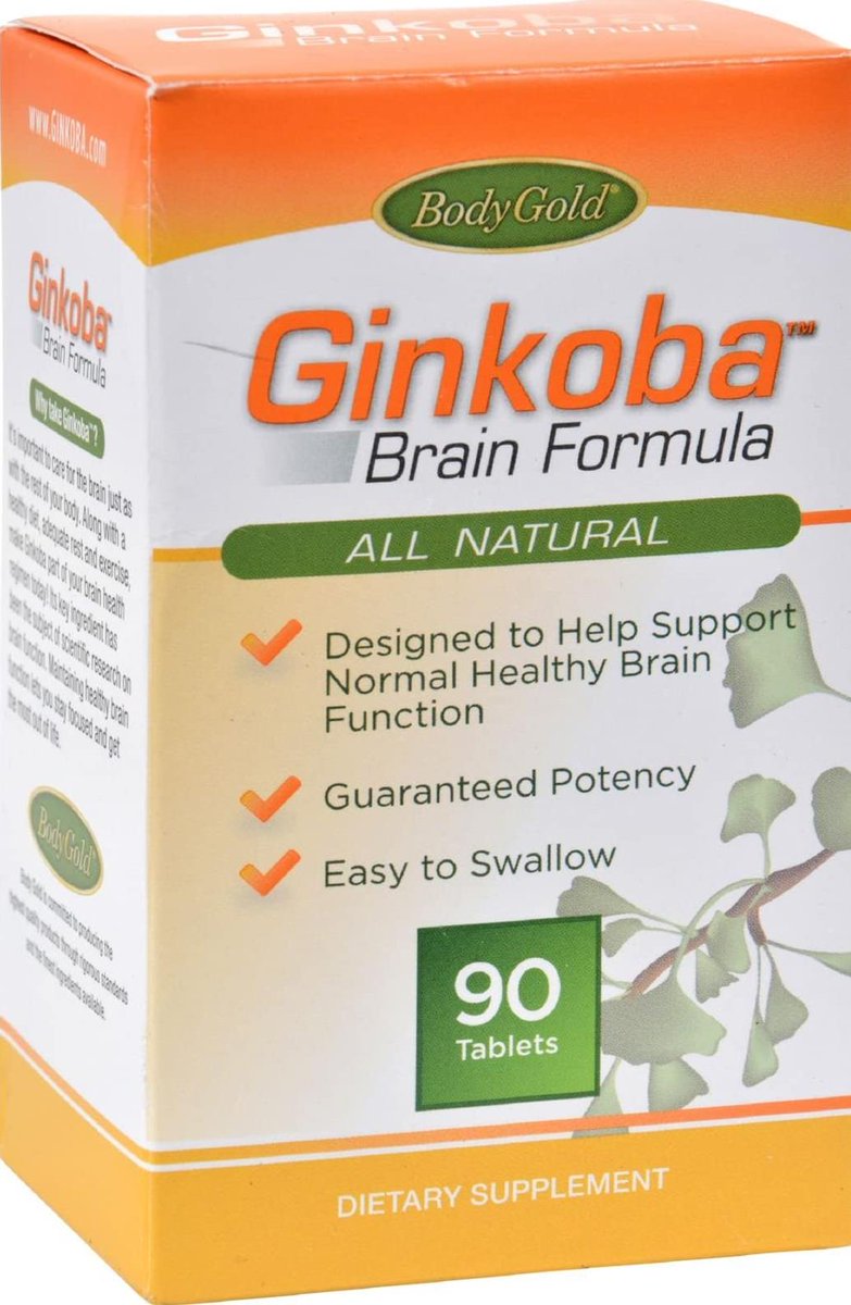 Pharmatron Ginsana Ginkoba Memory - Natural Supplement - 90 Tablets (Pack of 2) NDHGQXS

amazon.com/dp/B06XJP8MJG?…