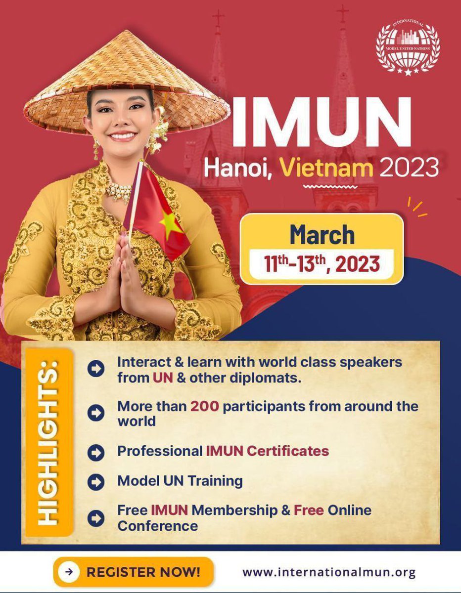 kimchijeonzz's tweet photo. Register now at https://t.co/hFW0Xs83Uw 🔥
do not forget to use the referral code "PX1236" or register with this link:

https://t.co/1P3roH7fqA

#InternationalMUN #mun #imun #modelunitednations #imun2023
 #unitednations #un 
#munconference #onlineconference #onlinemun https://t.co/s1JrHUfzJV