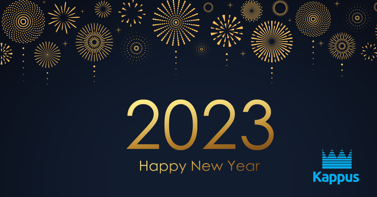 KappusCo's tweet photo. Wishing you a happy, healthy, prosperous 2023! https://t.co/uNPvasOk1Z