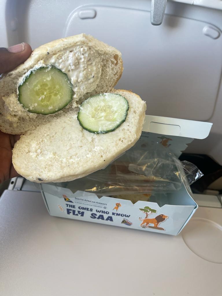 rronald430's tweet photo. I'm  very disappointed  in the service  we got from @flysaa. What nonsense  is this? In a whole international  flight https://t.co/Uu0xmCpwT6