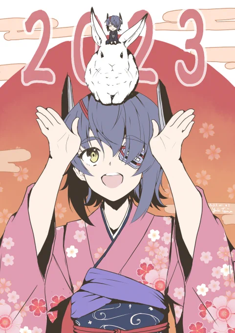 改めてあけましておめでとうございます今年もよろしくお願いします#艦これ #天龍 