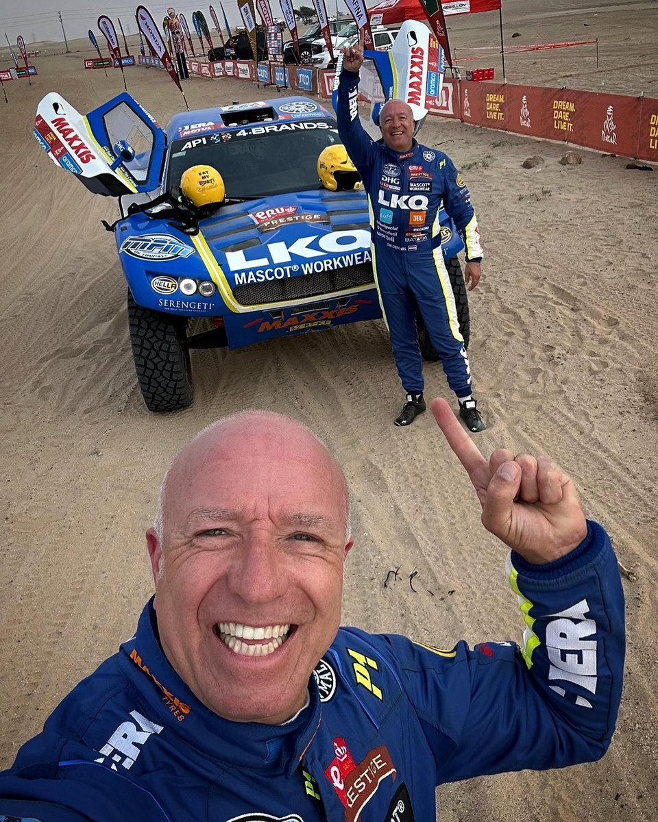 This was a real #DakarRally stage! 💪 Super happy to kick off the year in the best way, we finished P30. On our way to the bivouac right now, more updates to follow. #Dakar2023