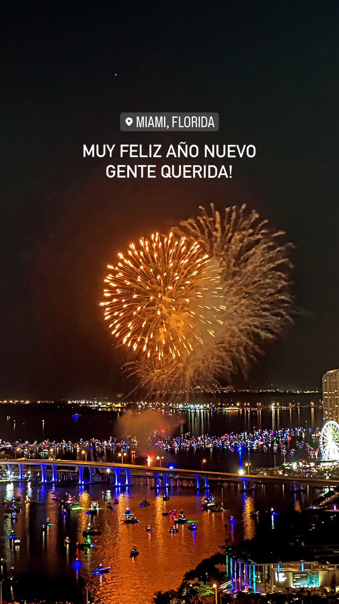Muy Feliz Año Nuevo gente querida!! 🎉