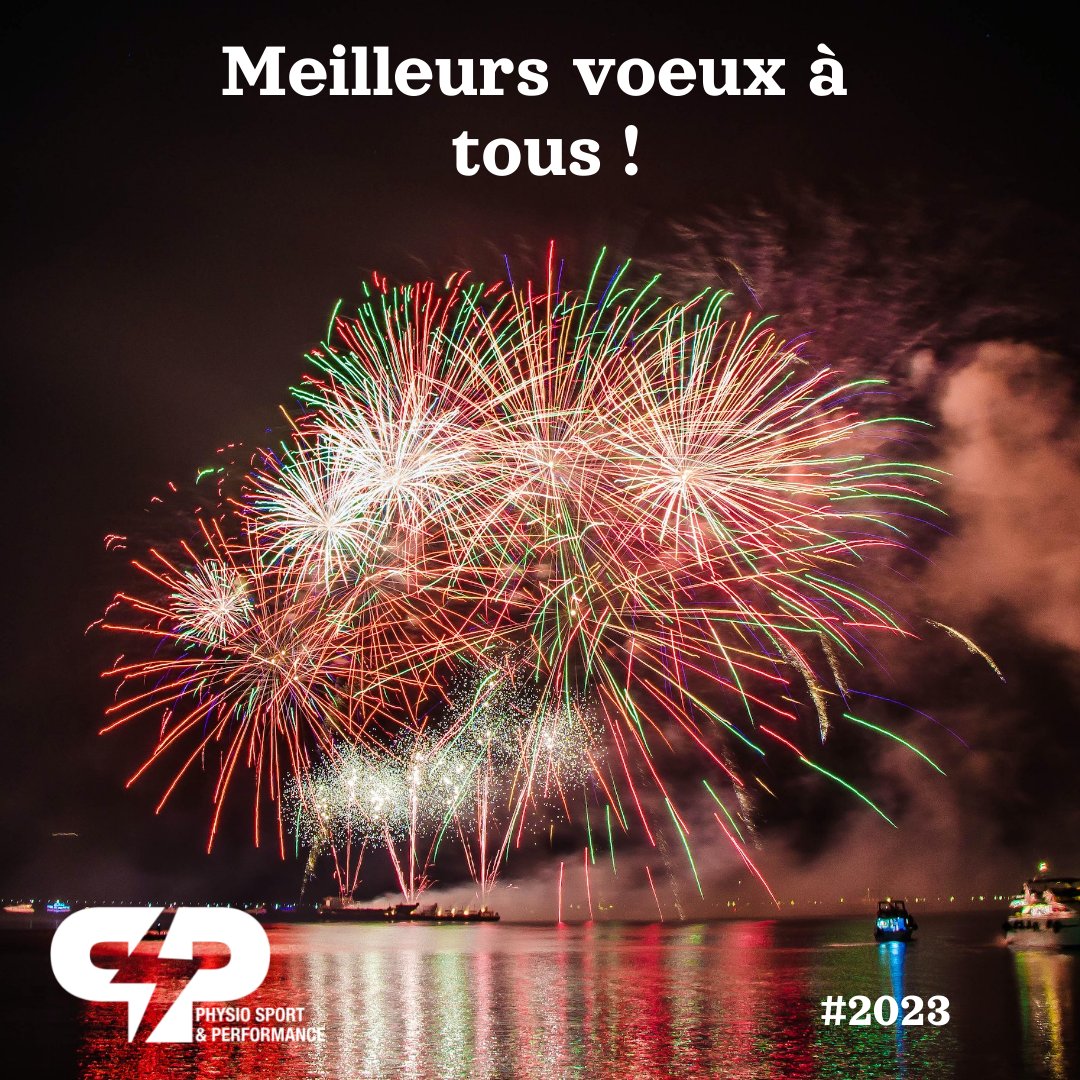 🎉Que 2023 vous apporte ce que vous désirez !!!🎉 🤓 Au plaisir de vous retrouver prochainement lors de nos formations ;) 🔗 physiosportetperformance.org