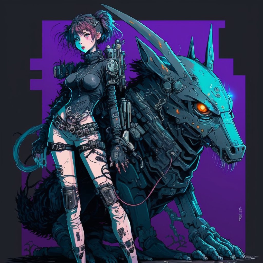 ArikoSabe's tweet photo. It seems that Nakino managed to hack a Dogdroid.

This is huge for us.

She is uploading from her chip a new program to protect us!

Engage! United we stay strong! https://t.co/e3FqvAisGN