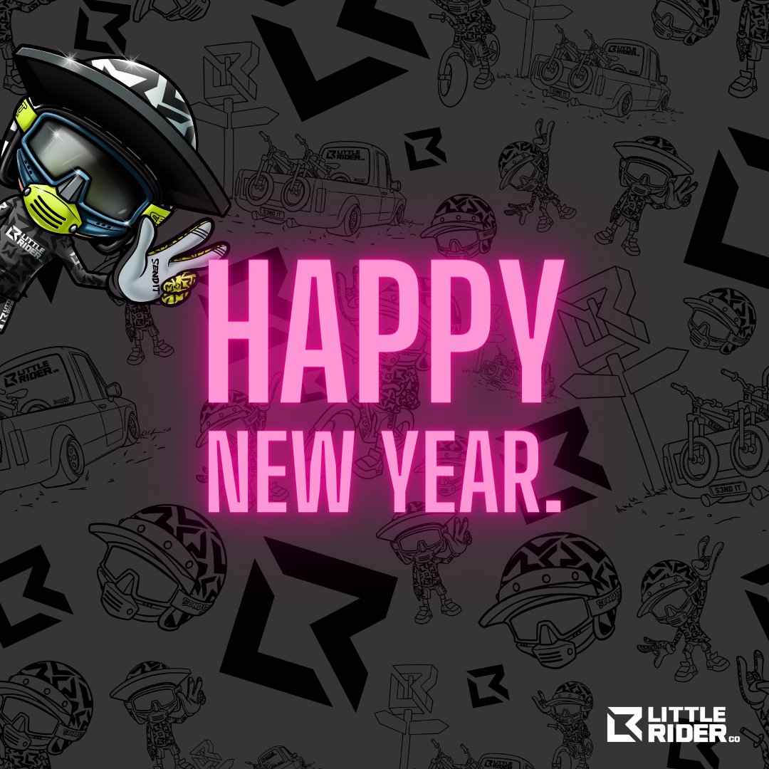 Happy New Year from Little Rider Co! 🚀