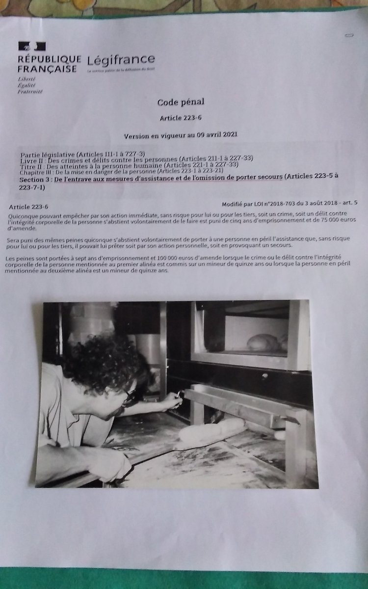 ReebReebro's tweet photo. @backtolife_2023 @LookOlouk1 @GretaThunberg @lainesminerales @mdups @ARS_NAquit @INRSfrance @EurofoursNL @BongardBoulange @EU_ECHA @eenfance @CAudigierValett @IFCTlung @CHToulonLaSeyne @ordre_medecins @health20Paris @prevention_am @Carsat_AM @cdeloire @franceinfo @Proc_Thionville @corinnelepage Code pénal Article 223-6 Section 3 De l'entrave aux mesures D'ASSISTANCE et de L'OMISSION de PORTER SECOURS Articles 223-5 à 223-7-1 @Defenseurdroits Mme Claire HÉDON Ancienne Journaliste SILENCE quand Apprentis ies sont Toujours INTOXIQUÉS/ENQUÊTE @mdups @FOURSisolationTOXIQUE ! https://t.co/Ff5xOCygE9