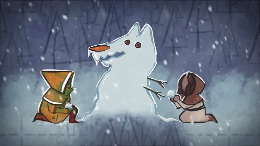 Mipumi's tweet photo. Happy new year and all the best for 2023 from the Mipumi team! ❄

Prophecy says you'll stop many wolves this year! 🐺 https://t.co/Y9B9EUWQRu