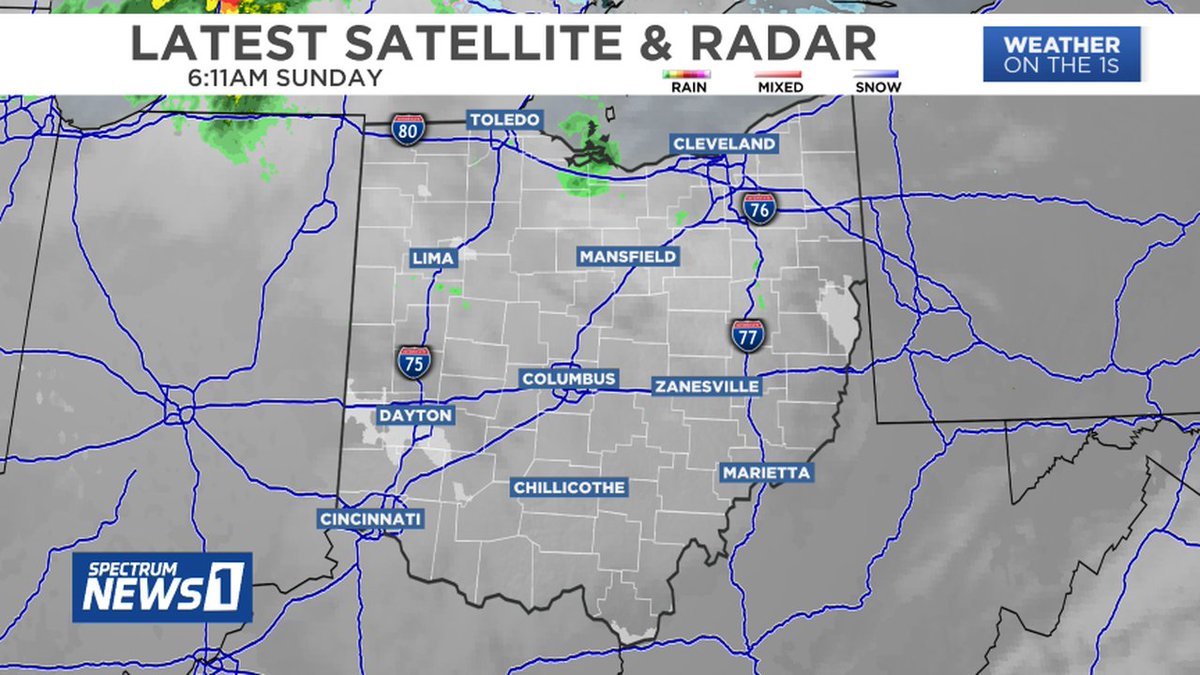 Spectrum News 1 OH on Twitter "RADAR ON THE 1s Here is the latest