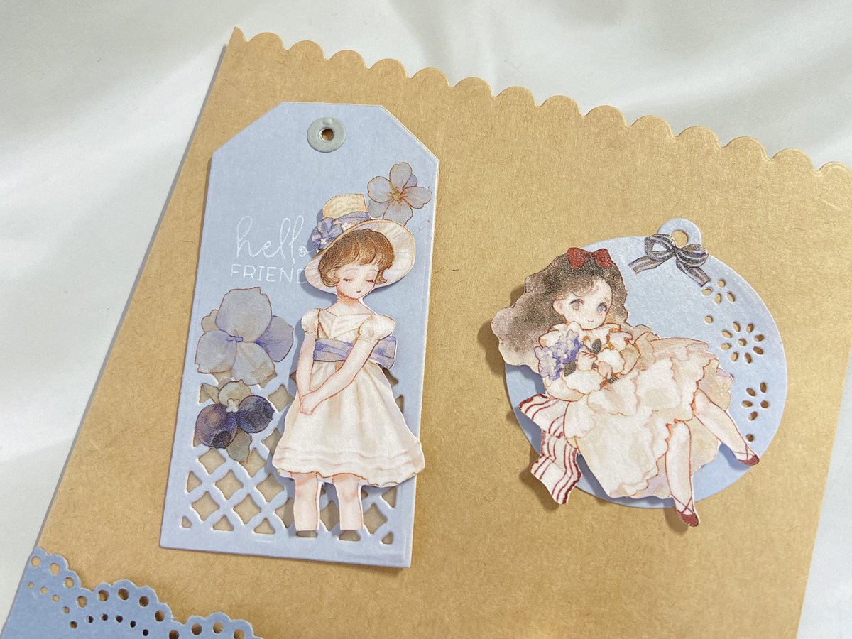 MoonLandingTime's tweet photo. こちらも届いたばかりのマステでタグ作り🏷𓈒𓏸︎

主婦の年始は忙しいから、少しでも紙モノ触ってられる時間があるとほんと癒される､､､

 #紙モノ https://t.co/MHky67VgCy