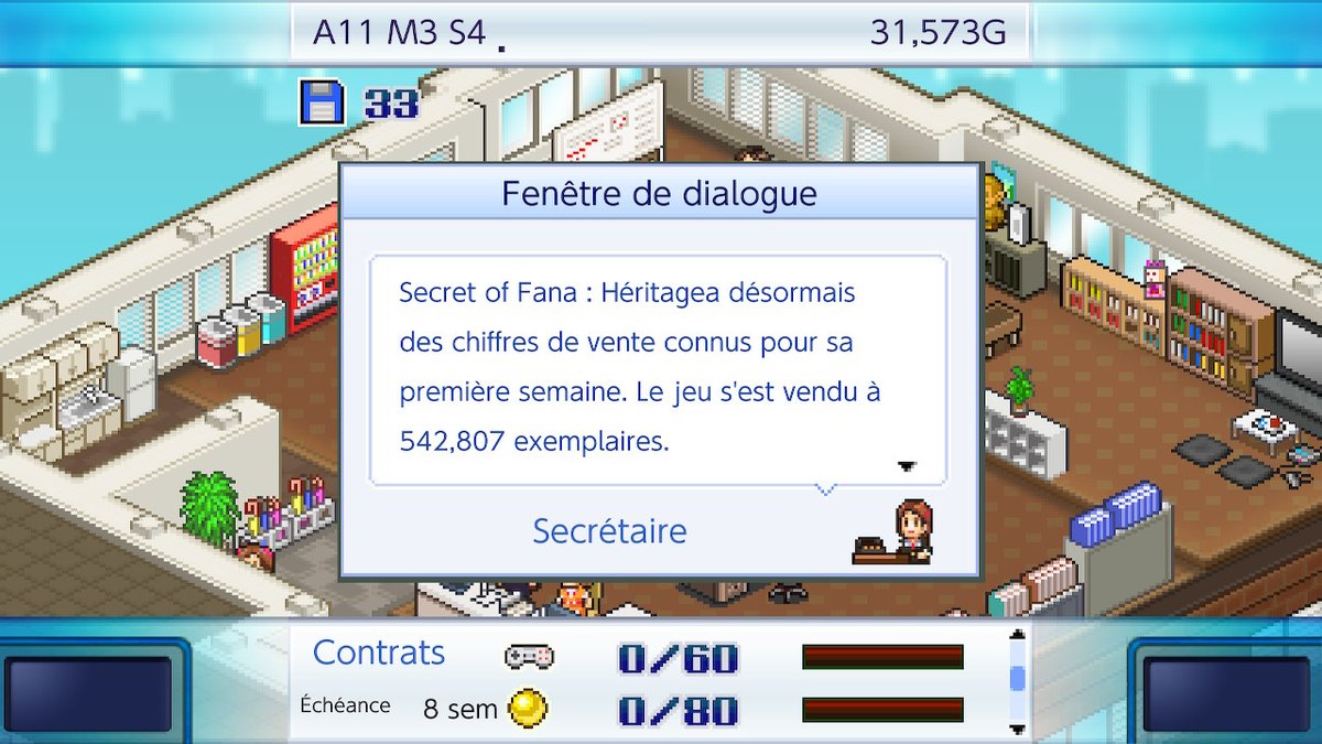 magus1er's tweet image. Le portage de Secret of Fana sur PS1 est je pense en passe de devenir mon meilleur succès !! :-D
#GameDevStory #NintendoSwitch