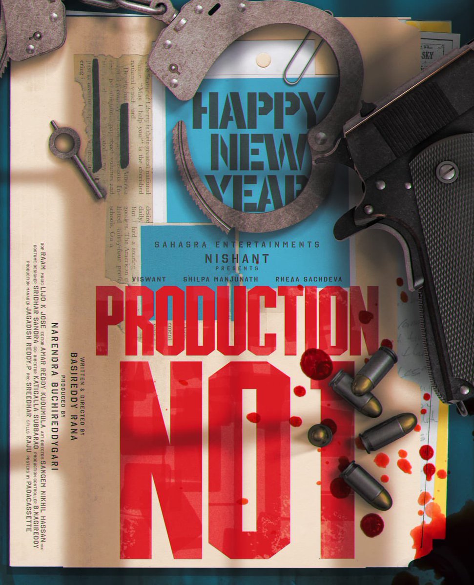 ursniresh's tweet photo. #SahasraEntertainments wishing everyone a very happy new year.
Shoot in progress
@mynameisViswant @Basireddy35 #NarendraBuchiReddy
@shilpamanjunat #RheaaSachdeva #RaamReddy https://t.co/sUoHtweeOR