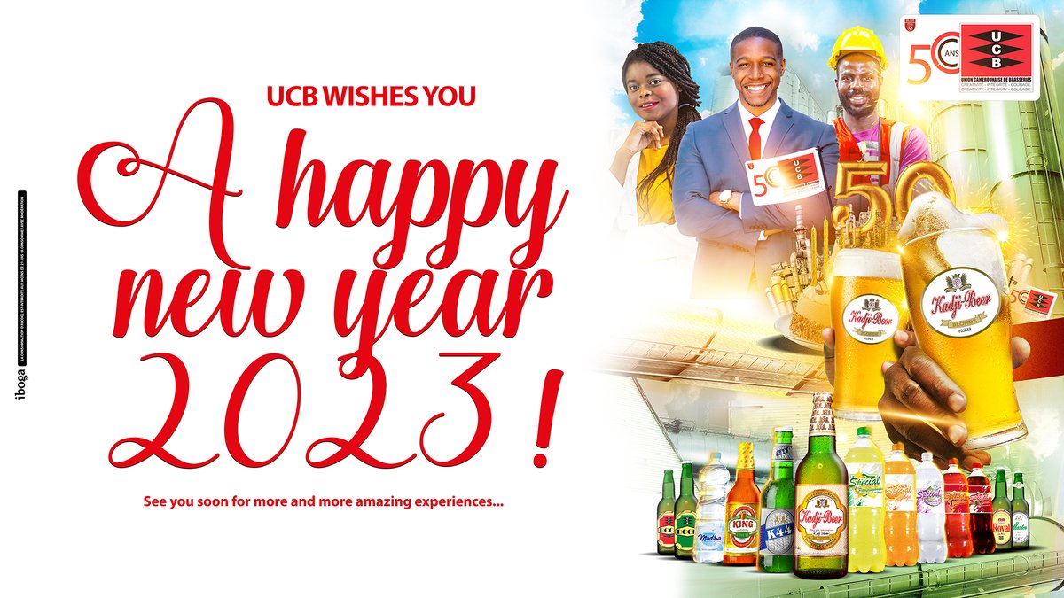 groupekadji's tweet image. UCB VOUS SOUHAITE UNE EXCELLENTE ANNEE 2023 !
Rendez-vous bientôt pour de nouvelles expériences inédites...