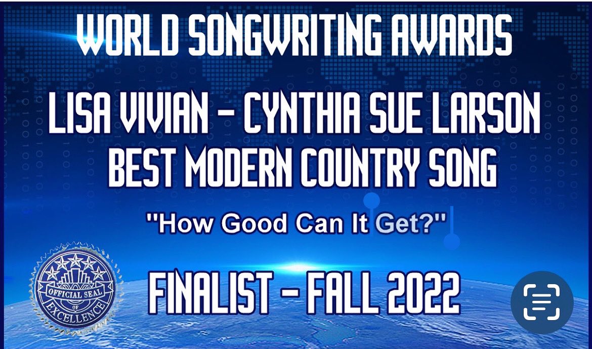 eyerockuknowit2's tweet photo. @everyone we got a top 10 placement in world songwriting awards.
judged out of 129 countries worldwide, it’s recognition that the song stood out internationally! 😊
#howgoodcanitget #love #happy #followyourdreams #songwriter #song #australianartist #WSA #newmusic https://t.co/42rWcAGZNQ