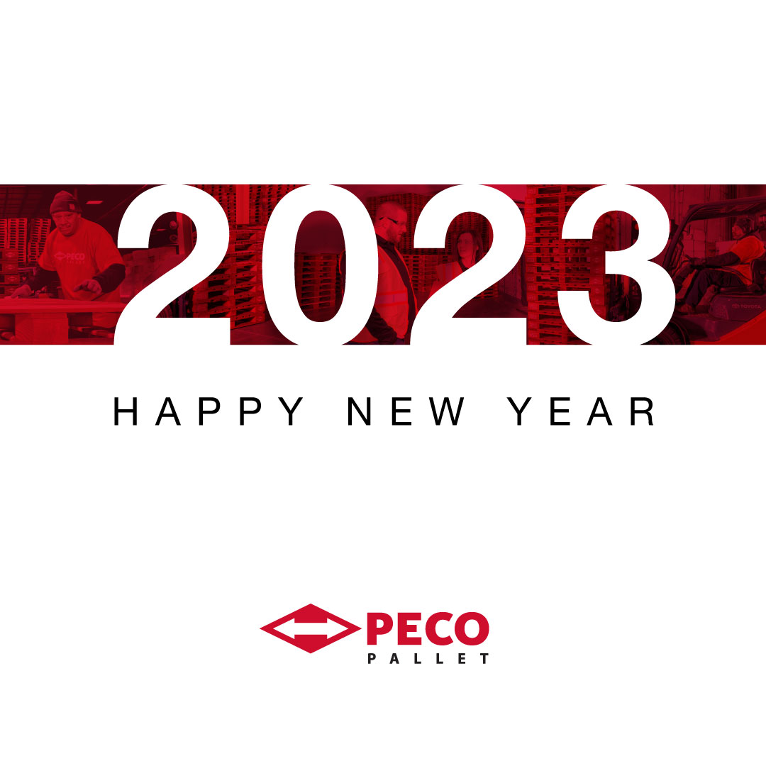 Happy New Year from PECO Pallet! #PECOPallet #supplychain #sustainability #pallets #HappyNewYear #Welcome2023

pecopallet.com