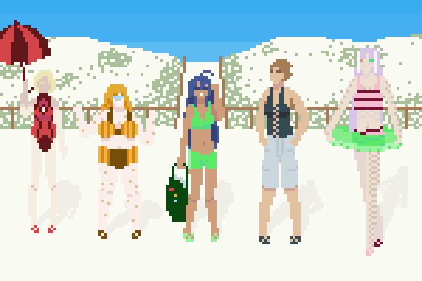 「hello! I'm zin, they/it, and I've got a 」|zin | 5/6 SLOTS OPENのイラスト