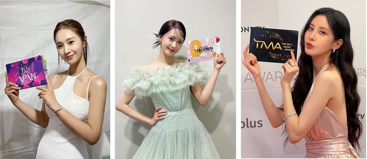 #YoonYulSeo Our Fabulous MC Triplets 🫶🫶🫶

#YoonA #Seohyun #Yuri 
#윤아 #서현 #유리 <a href="/GirlsGeneration/">Girls' Generation</a>