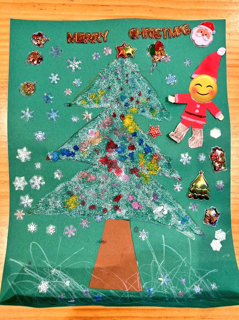 Emisensei_orion's tweet photo. 【12月のレッスン🌾】
12月のテーマは「Christmas🎄🎅」
12月もクリスマスに関する単語やダンス
お菓子作りや工作と楽しい1ヶ月でした🎄
ソルトペイントに挑戦🌟
それぞれ素敵なツリーができました😊
お菓子作りも楽しかったです🤤💓
#オンライン英会話
#orionenglish
#Christmas
#saltpaint https://t.co/auazbQm7Qx