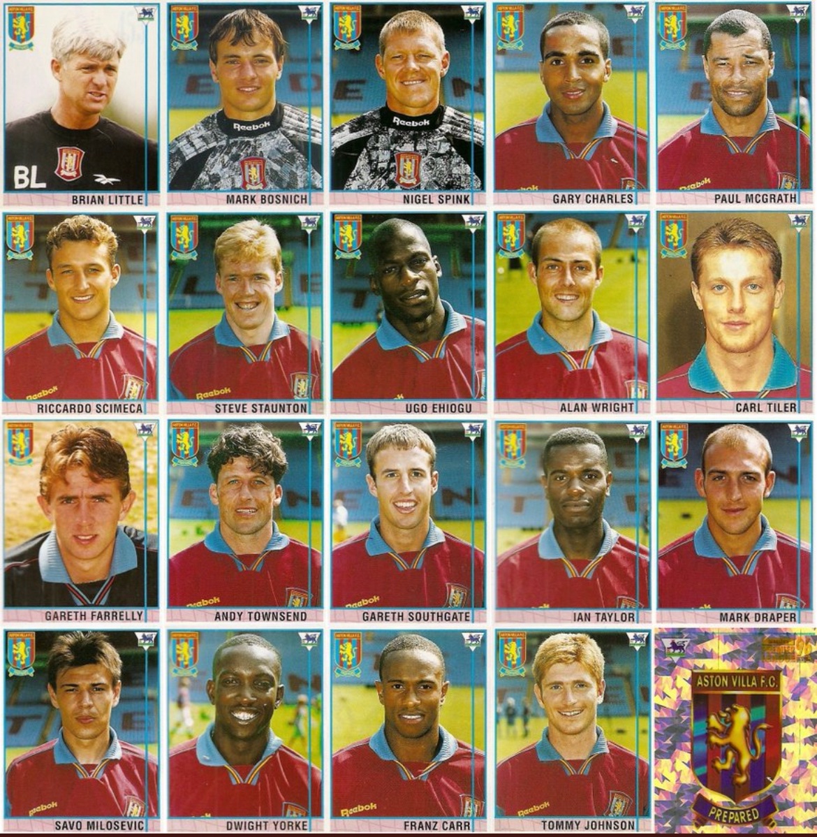 90 s Football Memories On Twitter Ahead Of The Villa Game Today We 
