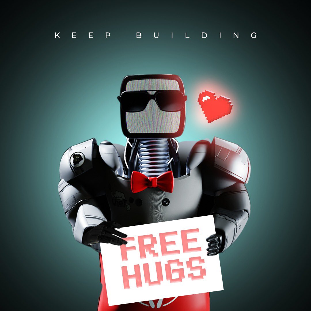 GM 2023 🤖❤️
Hugs… beep… health… boop.. and happiness to all.. boop