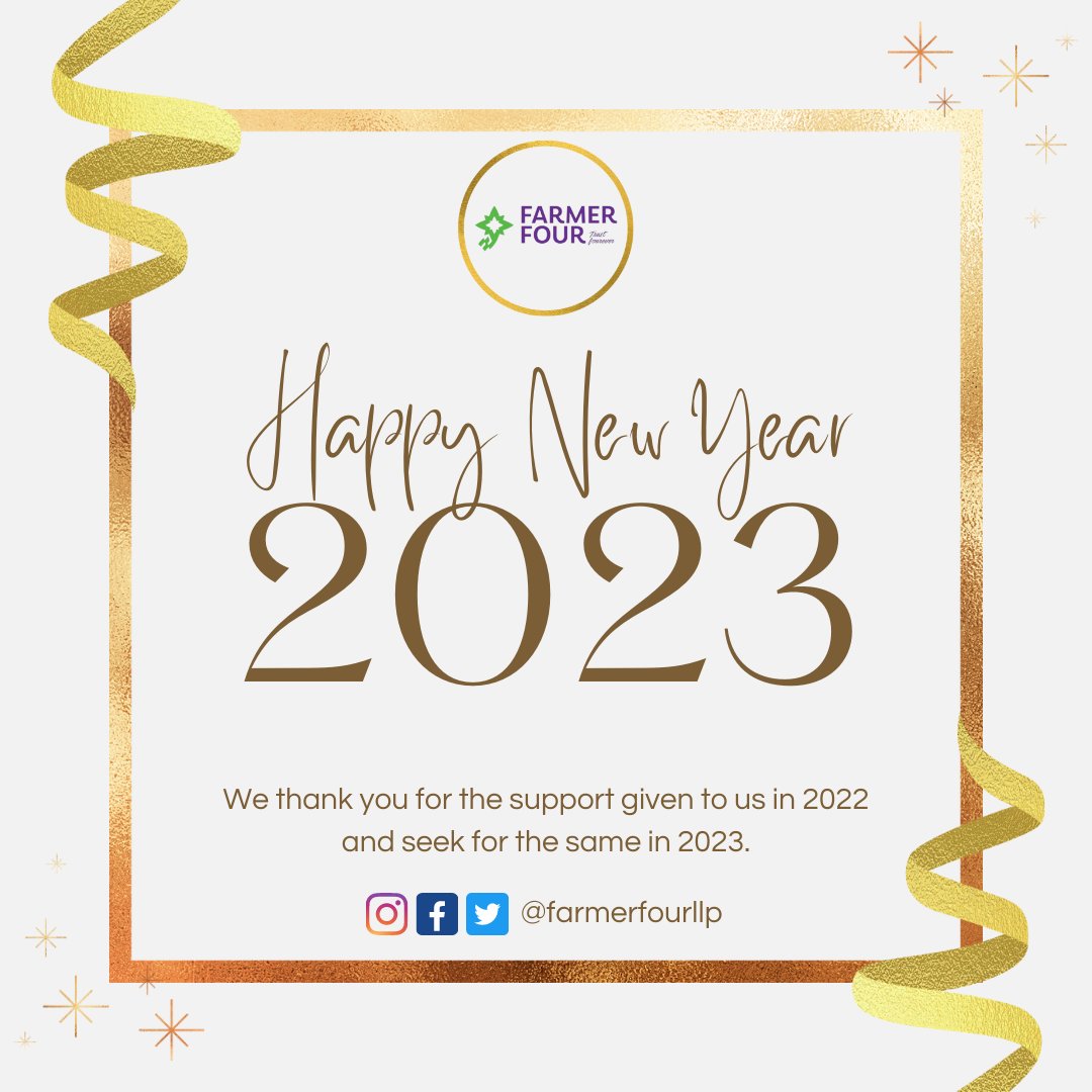 FarmerFourLLP's tweet photo. Wish you all a Happy New Year

#spiceupyourlife #with #yummy #healthyfood #and #Spices #from #farmerfour https://t.co/OBKIuo9dex