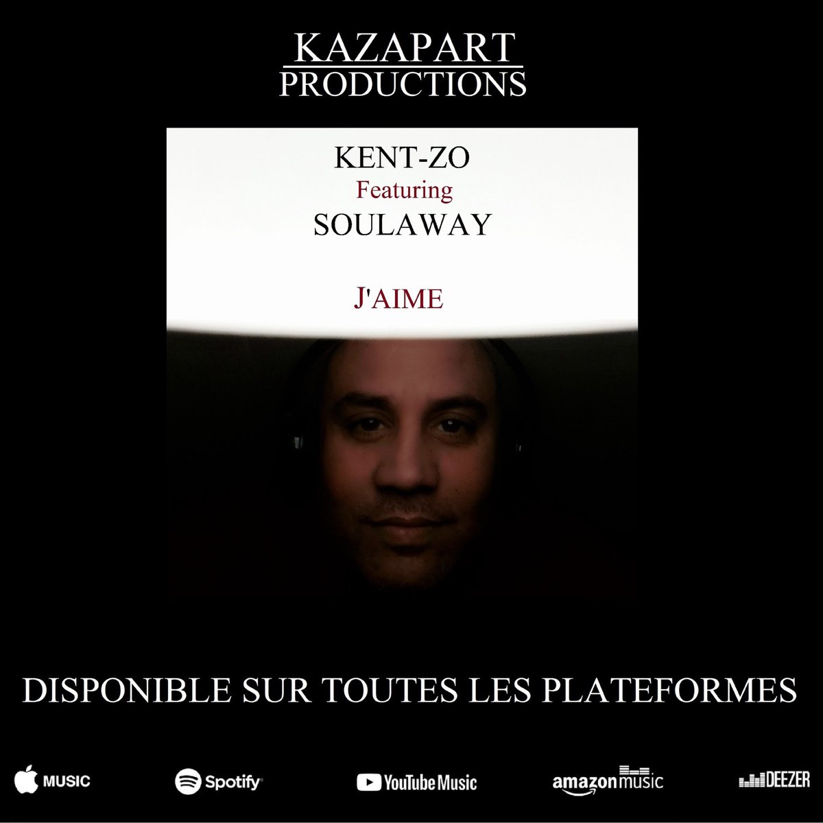 KazapartProd's tweet photo. Je vous souhaite une année 2023 pleine de santé, de bonheur et de paix !

Pour la commencer, je suis heureux de vous annoncer que le titre "J'aime" est désormais disponible sur toutes les plateformes.

Restons à l'écoute les uns des autres. 

https://t.co/iU2Tt1MJDb https://t.co/uAg9sj0NTy