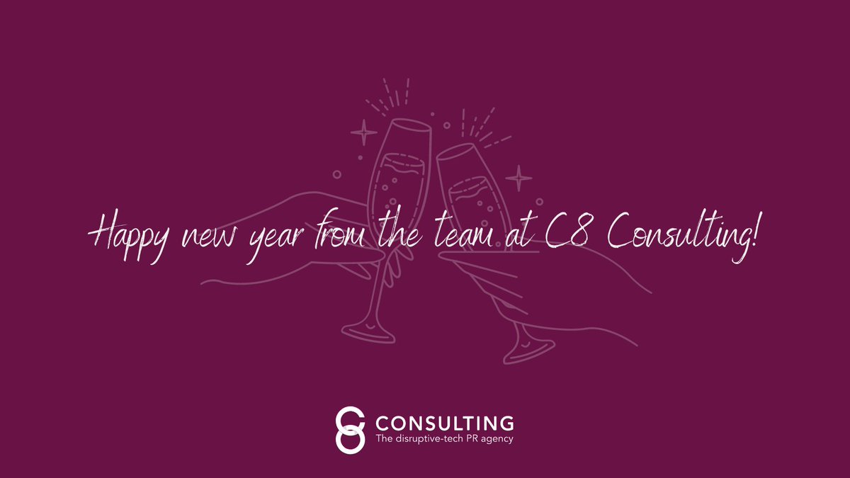 C8_Consulting's tweet image. Happy New Year! From new business pitches and new hires to the launch of our exciting new #contentstudio, so proud of all that we’ve accomplished this year 🎉