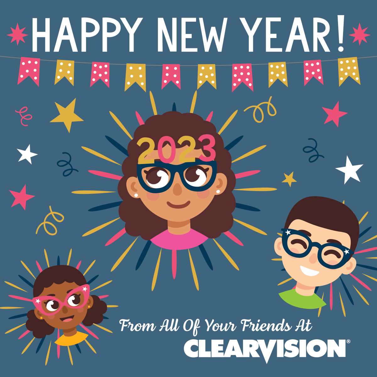 Happy New Year 🎊 Wishing you a year filled with light, love, &amp; of course, fabulous frames!

#newyear #newyears #newyear2023 #eyewear #eyecare #optical #opticalindustry #optician #optometrist #optometry