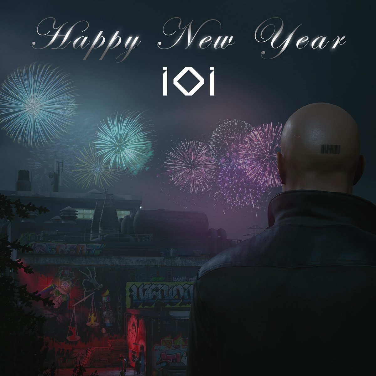 Hitman's tweet photo. Welcome to 2023! Happy New Year! 🥳 https://t.co/bJx52J4XKv