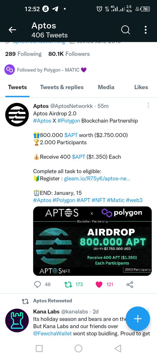 O_KayHez's tweet photo. @0xPoIygon_ @AptosNetworkk 0xD6d7C55DC8355A260308b44D46e52Bf02323fF26 https://t.co/hCH6HhZTUx
