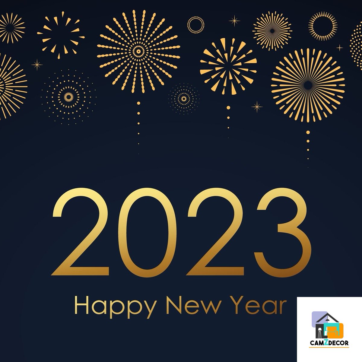 CamzDecor's tweet photo. Have a prosperous New year and thank you for the support in 2022.

We hope 2023 treats you well. One love https://t.co/denEOms6hi