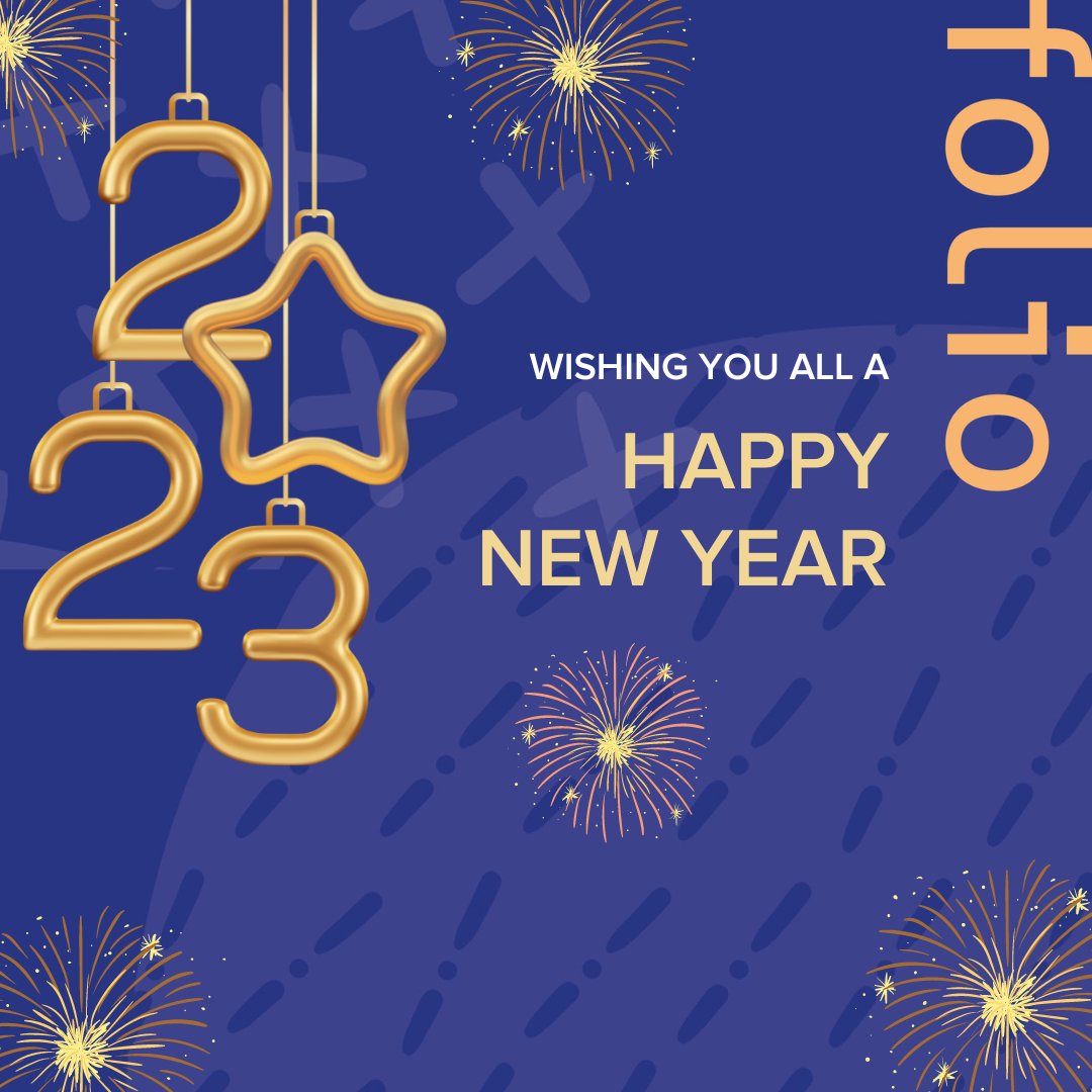 Wishing all our residents and our followers a Happy New Year!! May 2023 be a successful one for all 🍾 🥂 🎉 

From, the Folio London Team