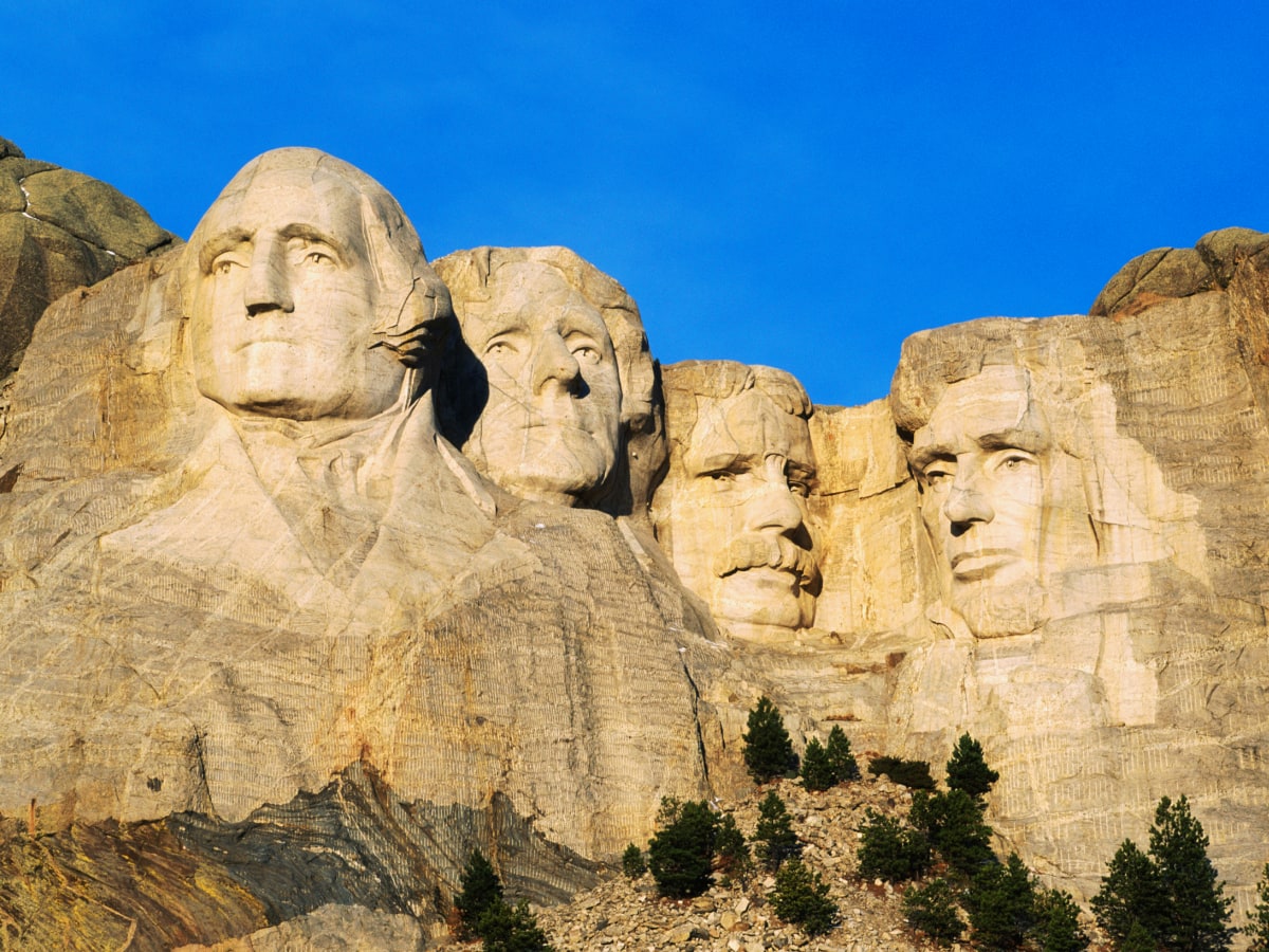 7. 7.2 million years from now Mount Rushmore will erode beyond recognition.