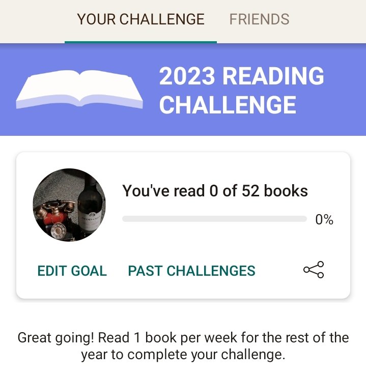 So, I aim to read 1 book each week. Wish me luck 🤞🏼🤌🏽 #GoodReads #ReadingGoals