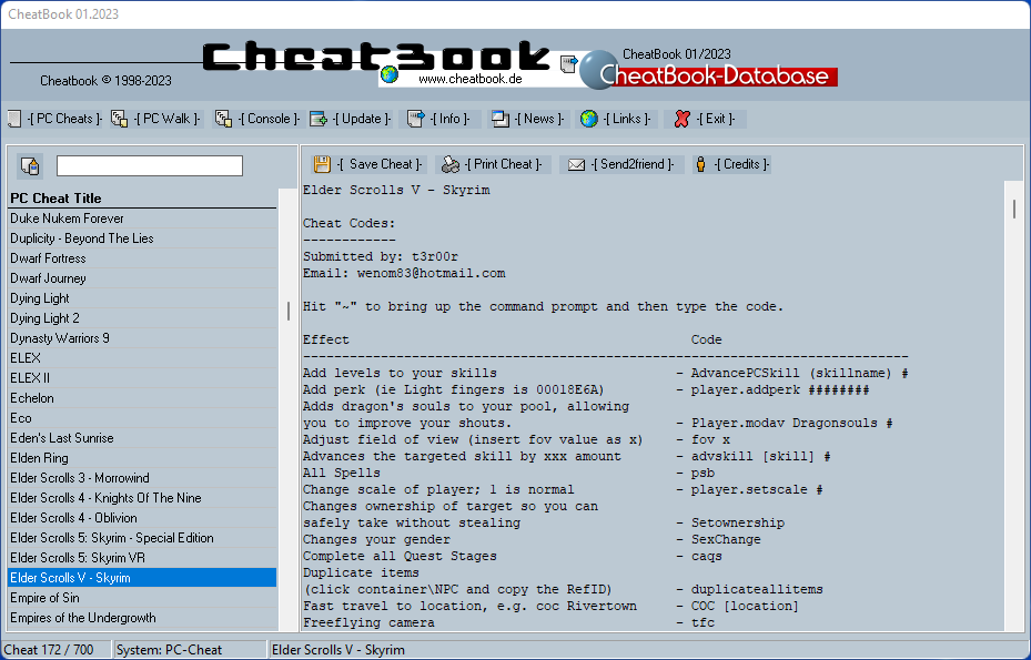 cheatbook's tweet photo. #Cheats #Cheatbook Issue 01/2023 - January 2023 https://t.co/LVhE832w8K https://t.co/kVw2QhoaVA