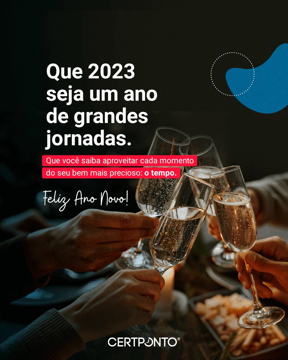 CERTPONTO's tweet image. #Feliz2023 #felizanonovo #certponto