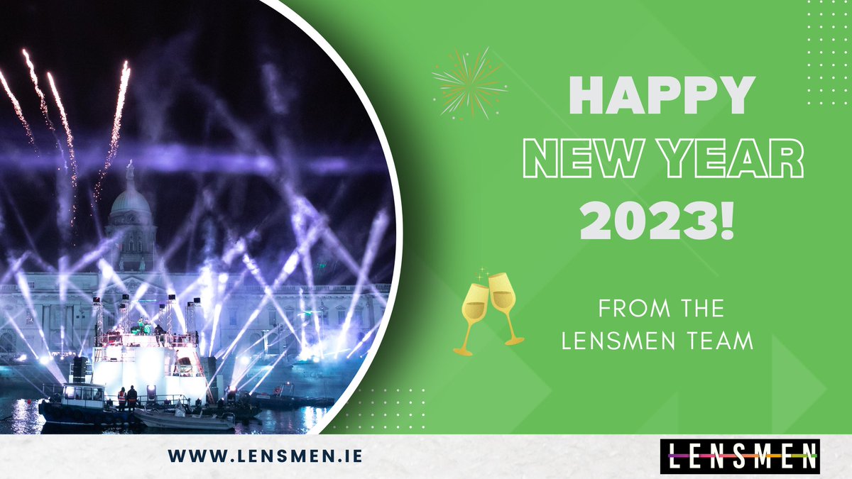 𝗛𝗮𝗽𝗽𝘆 𝗻𝗲𝘄 𝘆𝗲𝗮𝗿 𝗳𝗿𝗼𝗺 𝗟𝗲𝗻𝘀𝗺𝗲𝗻!

The entire Lensmen team wishes you a Happy New Year 2023! May this year bring you lots of health, joy and beautiful moments. We are already looking forward to setting up great projects together with you in the new year. See you