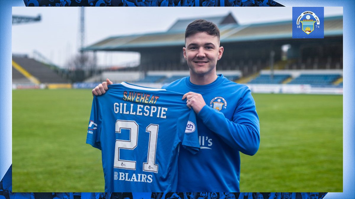 Morton_FC's tweet photo. ©️ The skipper extends his stay!

Grant Gillespie has today put pen to paper on a contract extension that will see him remain at the club until the Summer of 2024.

➡️ https://t.co/kt7WClerO9 https://t.co/CWCtruuMoP