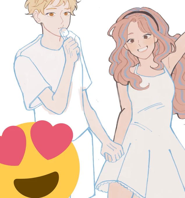 2022 recap of things-I-haven't-finished-yet or discontinued idk  (3rd one def dilanjutin karena bakal jadi artprint/pc buat comifuro heHE (Also pls excuse huge ass emojis I put bc I'm lazy to watermark 