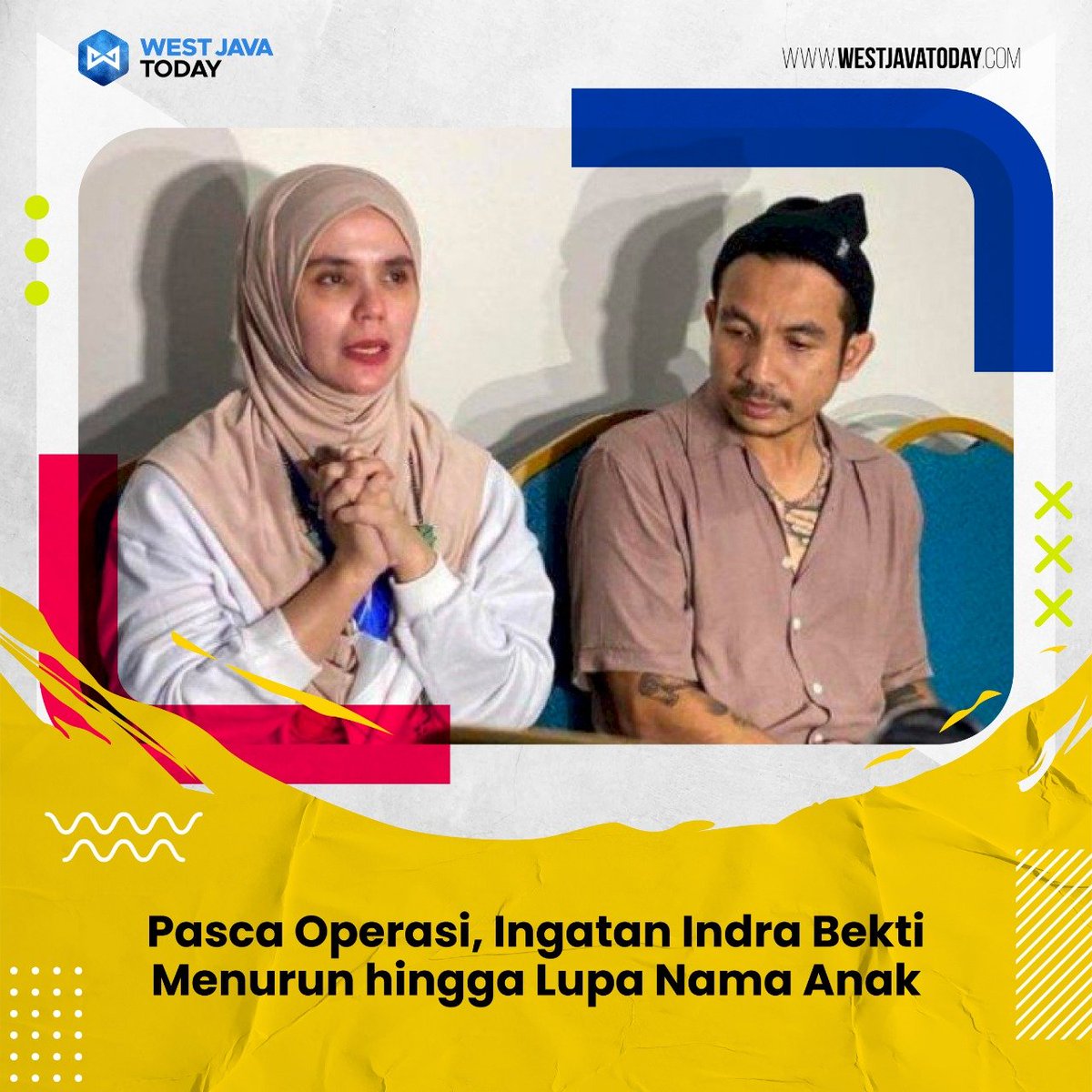 KONDISI  terkini presenter kondang Indra Bekti kini membaik. Ia sudah sadarkan diri setelah menjalani dua kali operasi di RS Abdi Waluyo, Jakarta Pusat.***

westjavatoday.com//pasca-operasi…

#IndraBekti
#Artis
#Seleb
#Presenter
#Indonesia
#PendarahanOtak