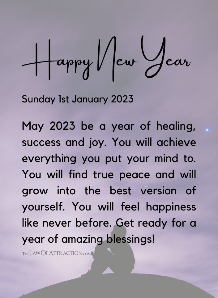 Happy new year……2023